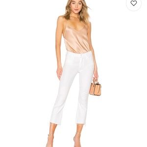 NWT Mother Insider Crop Step Fray Glass Slipper